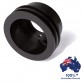 FORD FALCON MUSTANG CLEVELAND 302 351C VEE BELT PULLEY AND BRACKET KIT ALTERNATOR AND POWER STEERING GLOSS BLACK FINISH